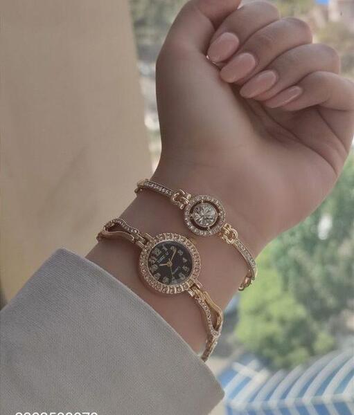عکس ساعت و دستبند ست دخترانه