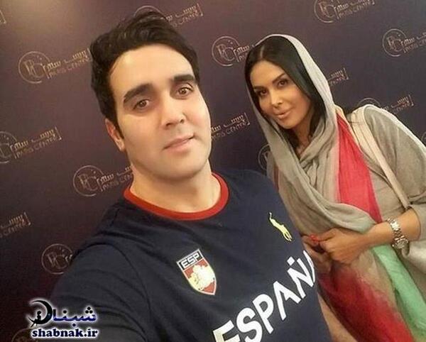 عکس پوریا پورسرخ در ورزشگاه آزادی