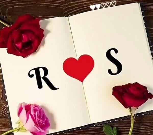 عکس ولنتاین با حرف r