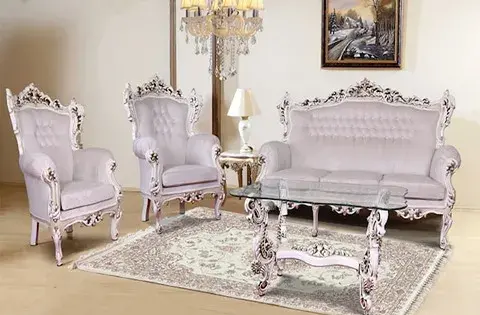 عکس مبل سلطنتی طوسی