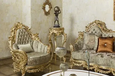 عکس مبل سلطنتی طوسی