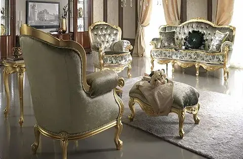 عکس مبل سلطنتی طوسی