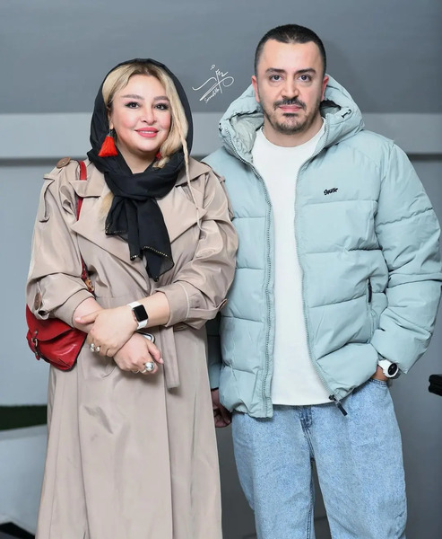 عکس همسر دوم جواد عزتی
