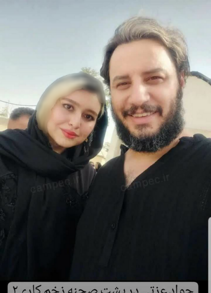عکس همسر دوم جواد عزتی