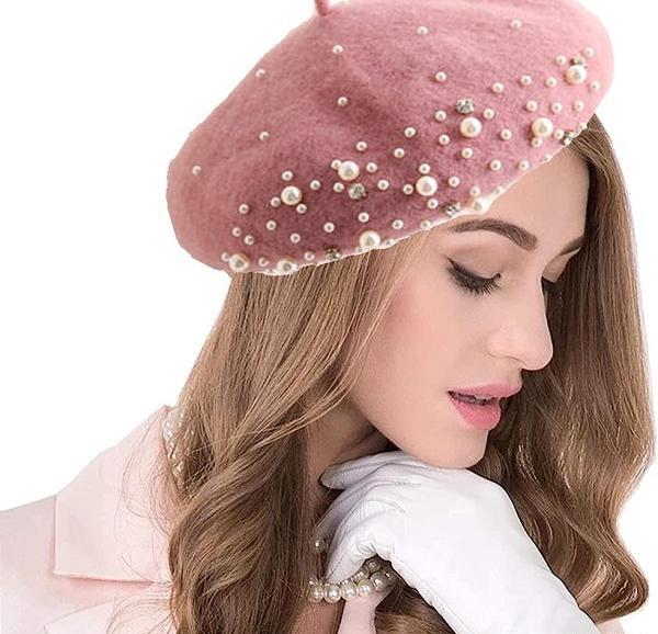 عکس کلاه کج دخترانه
