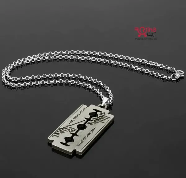 عکس گردنبند تیغ تیغی