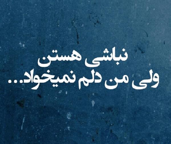 عکس نوشته تو نباشی دوستات هستن