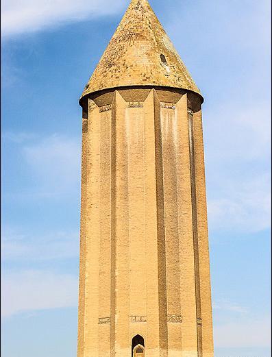 عکس برج قابوس گنبد