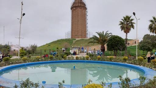 عکس برج قابوس گنبد