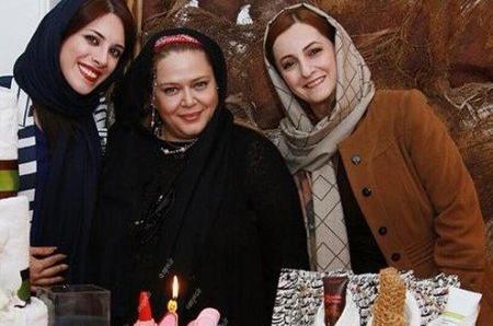 عکس های شقایق دهقان و فرزندانش