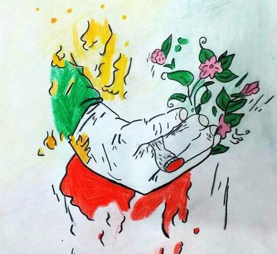 عکس دست سلیمانی