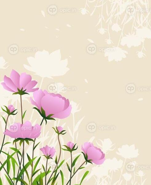 عکس پس زمینه گل