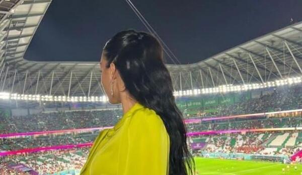 عکس زن رونالدو در جام جهانی