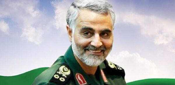 عکس حاج قاسم سلیمانی قدس