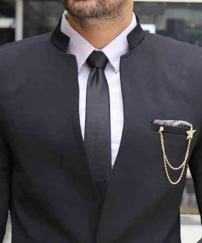 عکس کت شلوار یقه دیپلمات