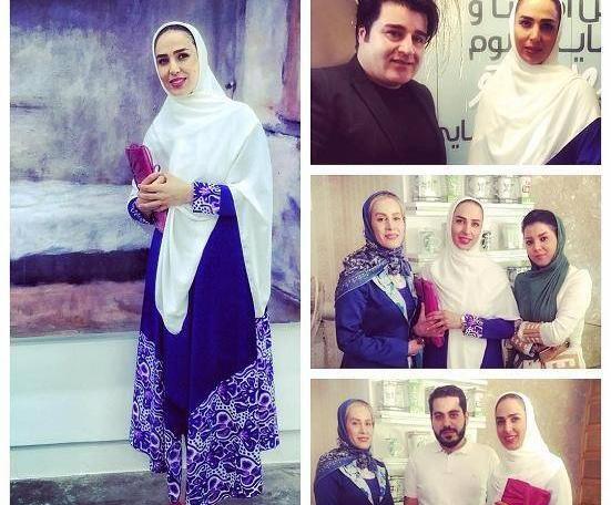 عکس مانتو سوگل طهماسبی