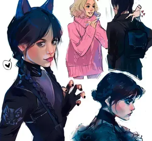 عکس کیوت ونزدی و ایند