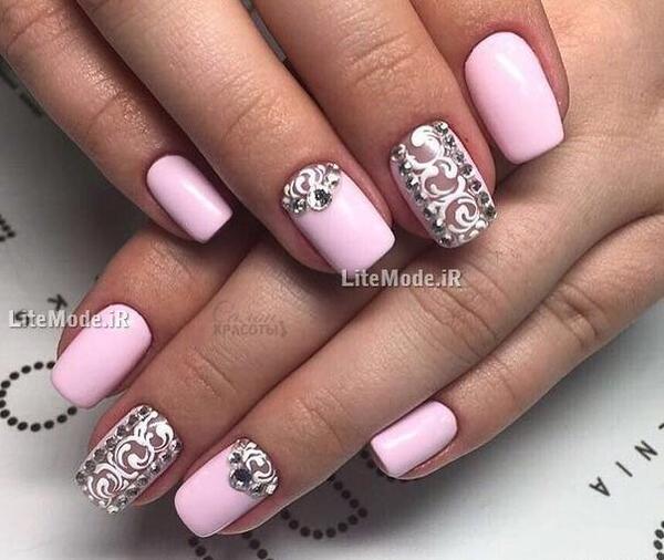 عکس طراحی ناخن جدید جدیدترین مدل