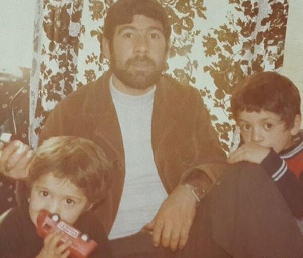 عکس بچه گی علی انصاریان