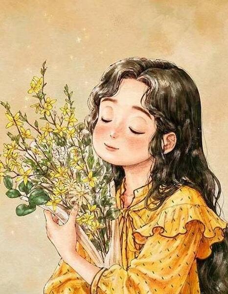 عکس دختر پاییزی برای روی کیک