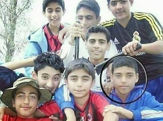 عکس جوانی مهدی طارمی