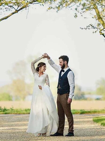 عکس ژست های عروس و داماد