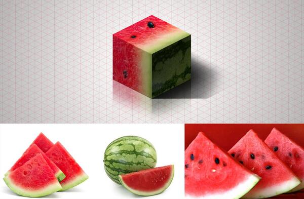 عکس بازی مکعب برای فتوشاپ