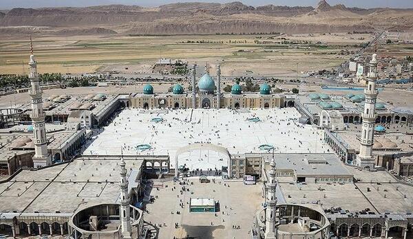 عکس هوایی جمکران
