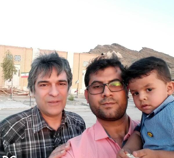 عکس اردلان شجاع کاوه و همسرش