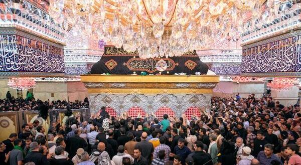 عکس حرم امام حسین شبیه کشتی