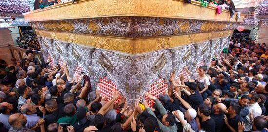 عکس حرم امام حسین شبیه کشتی