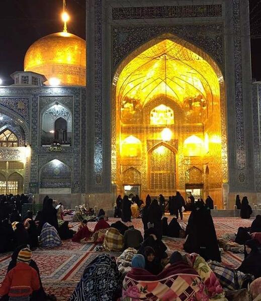 عکس حرم امام رضا در فیلم عنکبوت