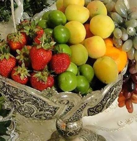 عکس یک ظرف میوه