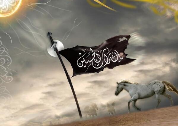 عکس ذوالجناح در روز عاشورا