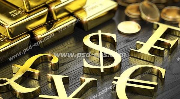 عکس دلار طلایی