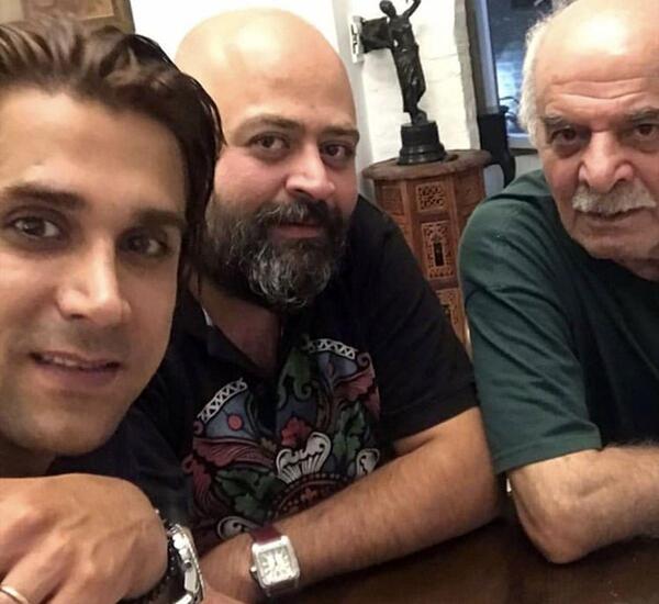 عکس سیروس گرجستانی بدون گریم