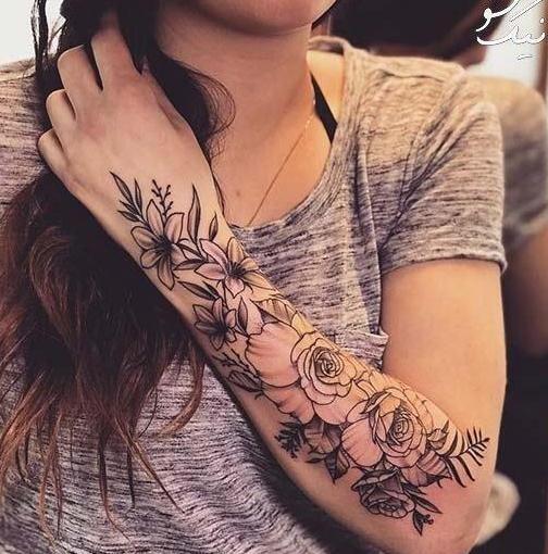 عکس فیک تاتو دخترانه
