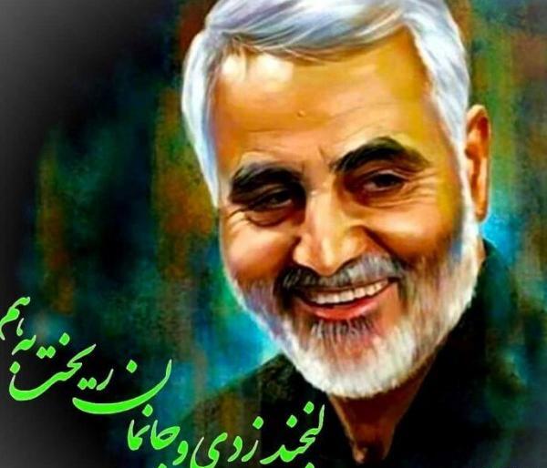 عکس حاج قاسم سلیمانی زمان شهادت