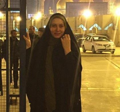 عکس چادری در کربلا