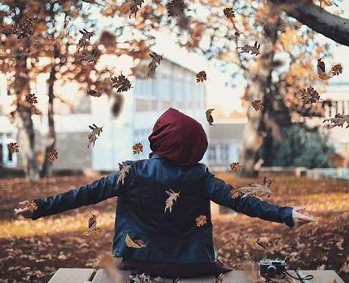عکس زن در طبیعت
