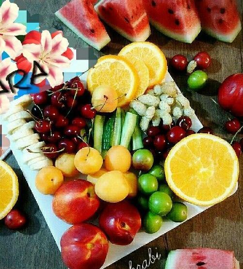 عکس میوه در ظرف