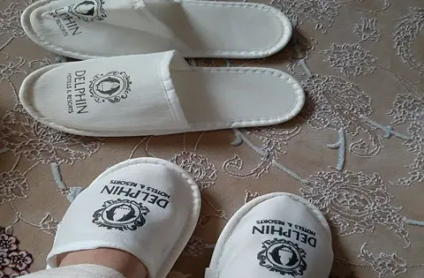 عکس دمپایی هتلی