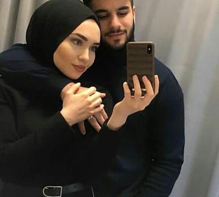 عکس پروفایل با حجاب عاشقانه