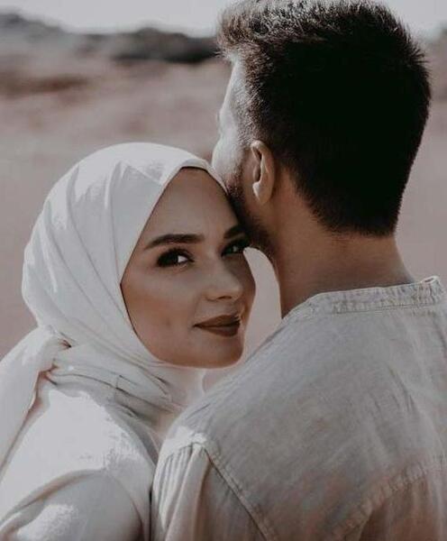 عکس پروفایل با حجاب عاشقانه