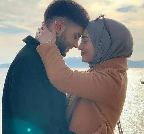 عکس پروفایل با حجاب عاشقانه