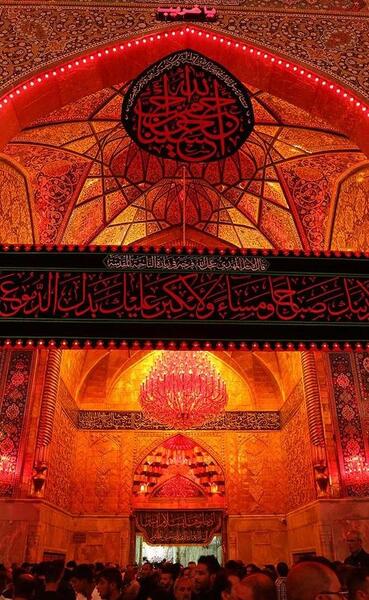 عکس ضریح حرم امام حسین (ع)