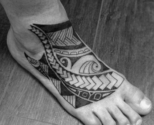 عکس تاتو روی مچ دست جدید