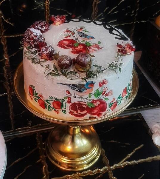 ایده عکس روی کیک