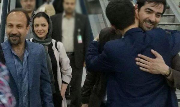 عکس ترانه علیدوستی با شهاب حسینی
