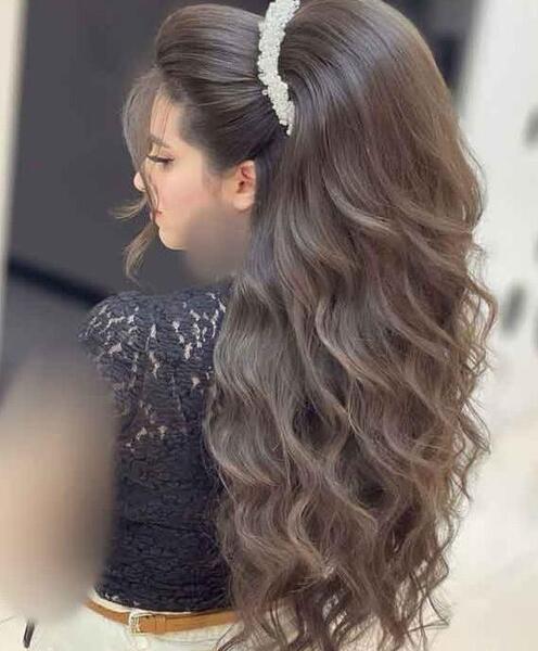 عکس مدل مو زنانه برای عروسی